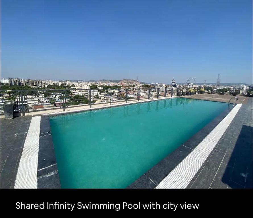 Sheesh Mahal - Family Studio Apt W Pool Jaipur Exterior foto